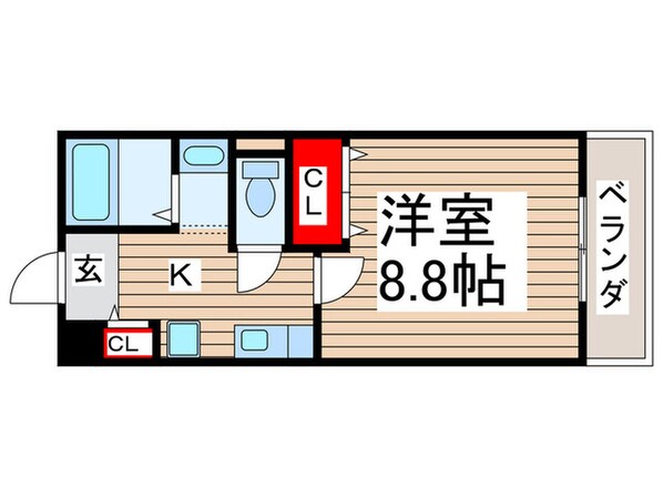 セラ大神宮下の物件間取画像